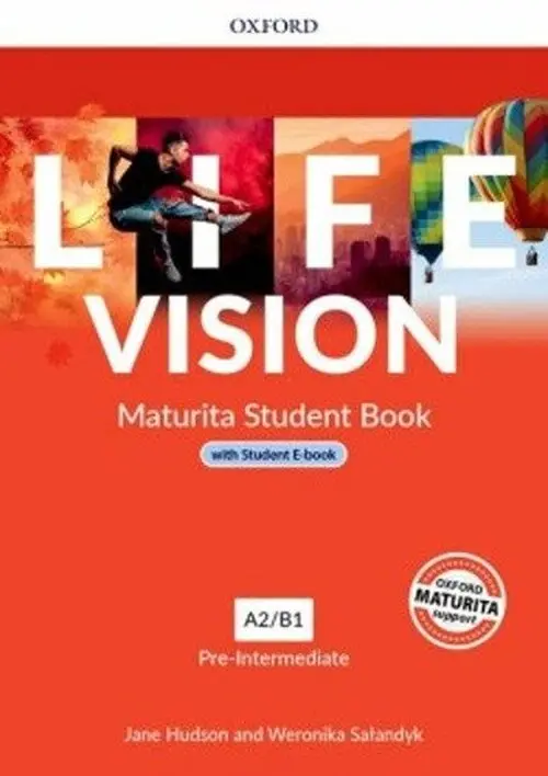 Life Vision - Pre-Intermediate - Student's Book + eBook (SK Edition) - Jane Hudson, Weronika Sałandyk