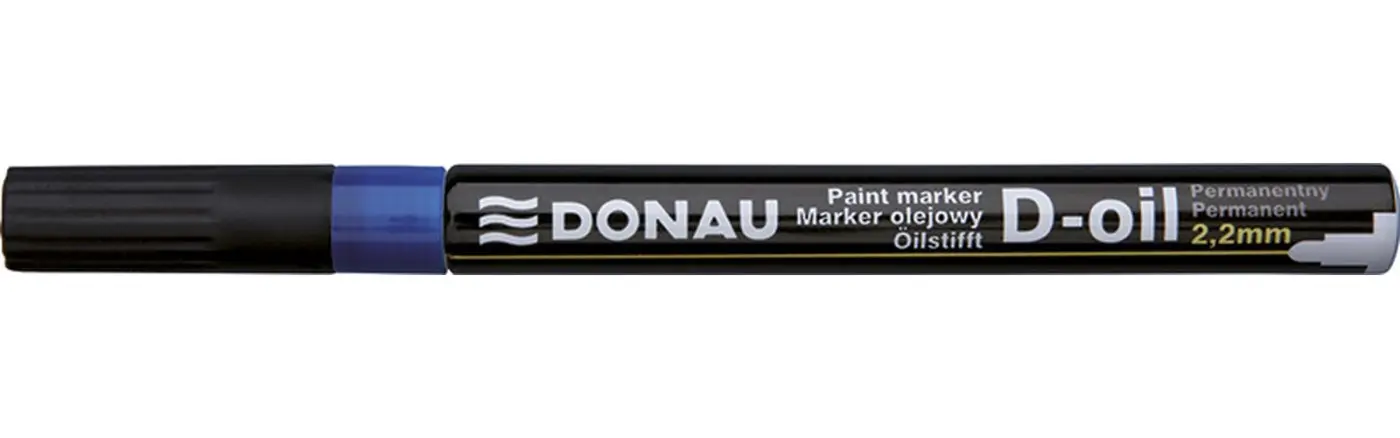 Popisovač lakový Donau, 2,2 mm, modrý 3429