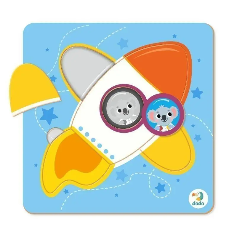 Raketa - puzzle z kategorie Maxi dieliky