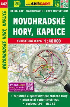 Novohradské Hory, Kaplice 1:40 000