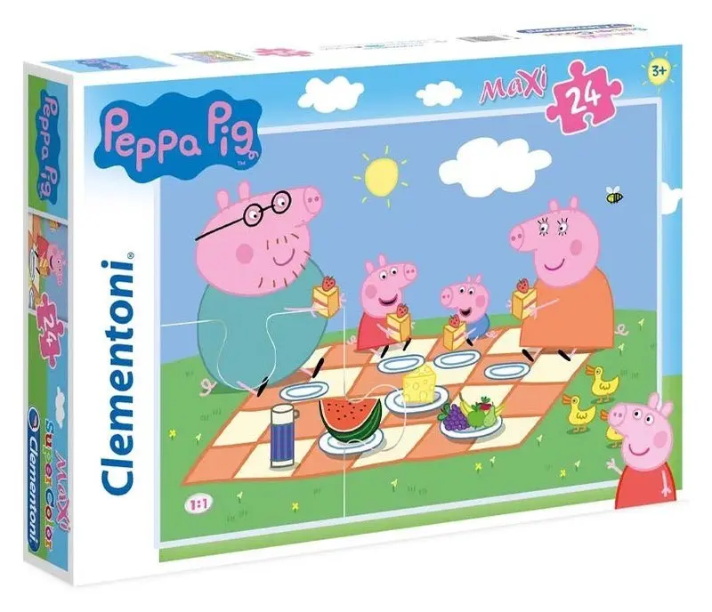Puzzle Maxi Prasátko Peppa - puzzle z kategorie Maxi dieliky
