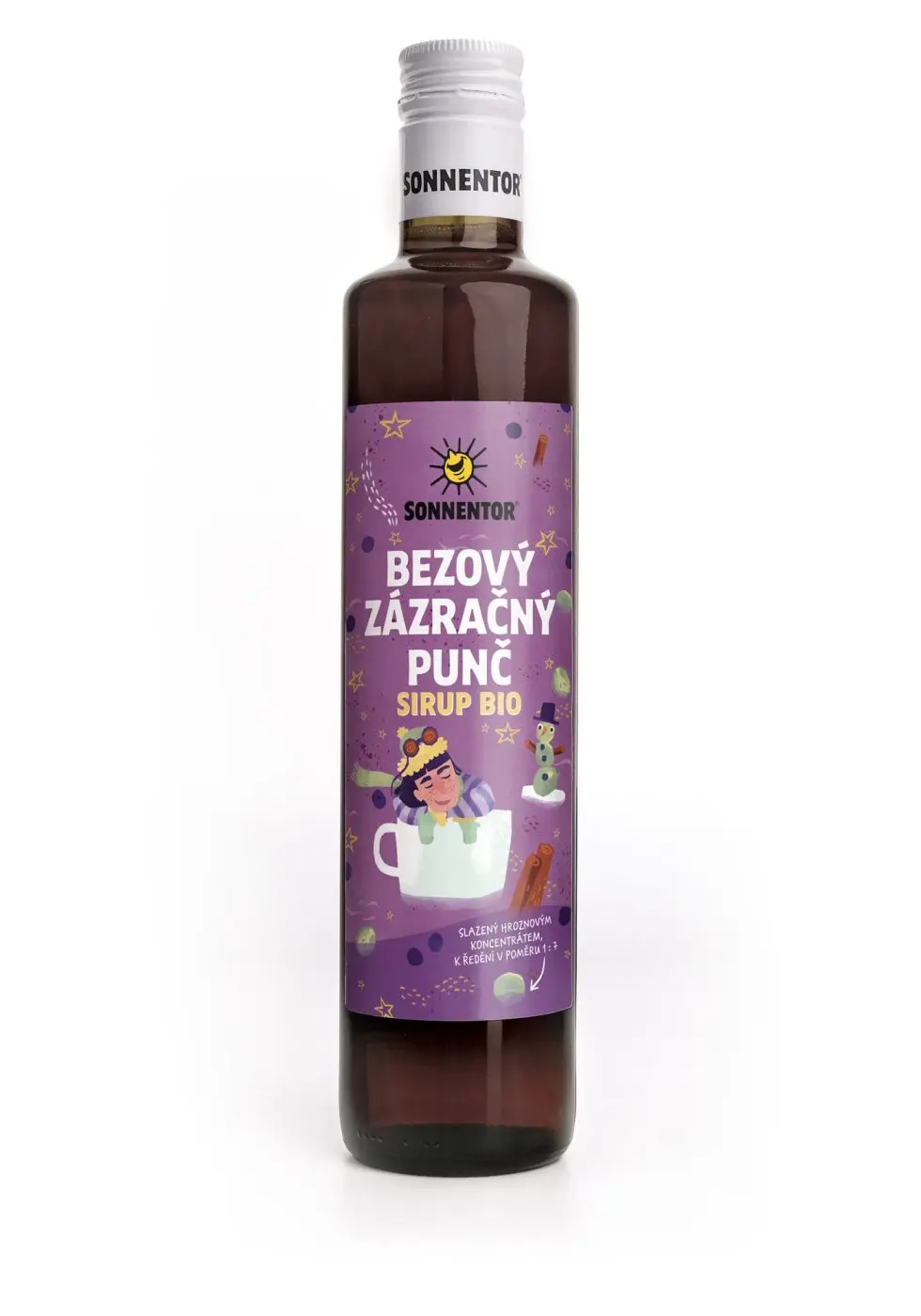 Sonnentor Bezový zázračný punč sirup 500 ml