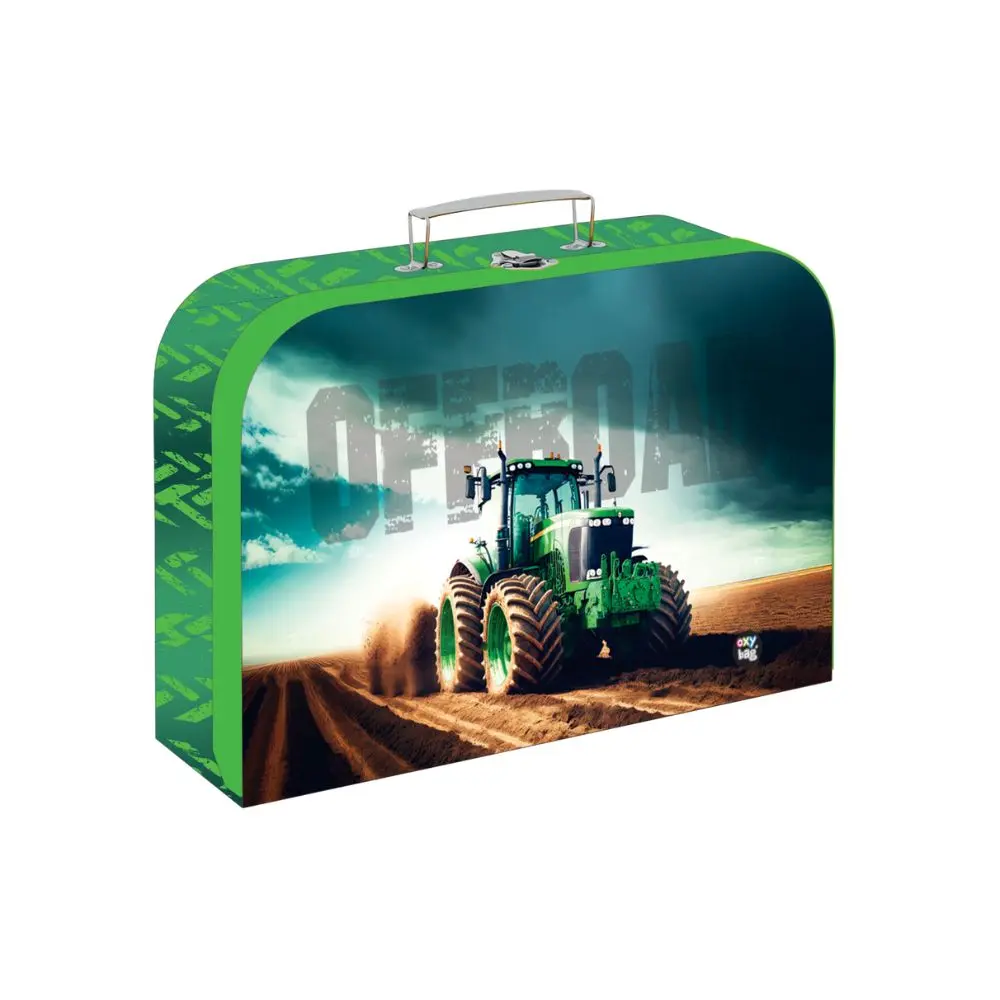 Dětský kufřík 34cm KARTON P+P - Traktor