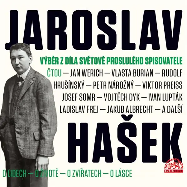 Jaroslav Hašek - Výběr z díla světově proslulého spisovatel - CD mp3 | HAŠEK, Jaroslav