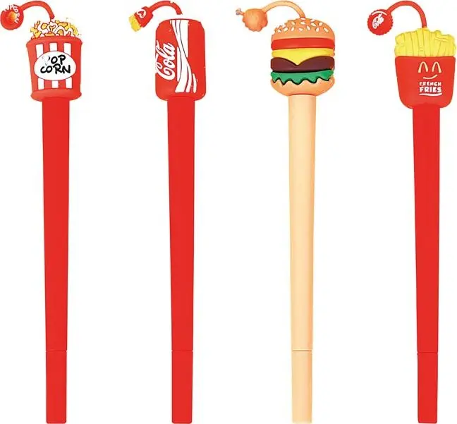 gelové pero Fancy - fastfood