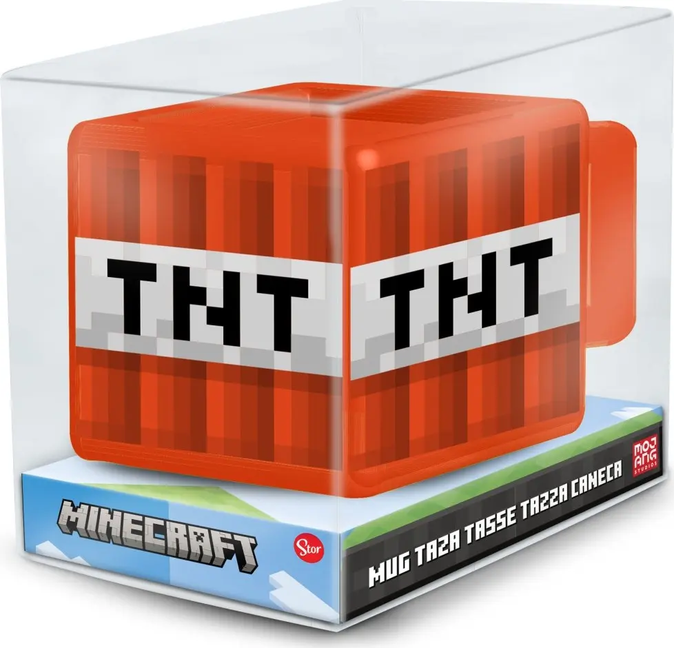 3D hrnek Minecraft TNT box