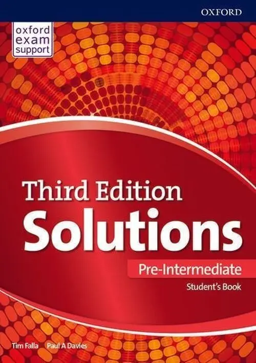 Solutions Pre-intermediate - Student´s Book | FALLA, Tim, DAVIES, Paul A.