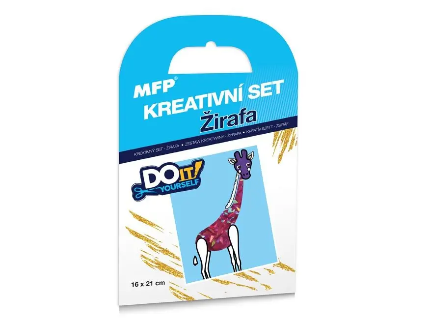 Arka Kreativní set - Žirafa - fóliová technika
