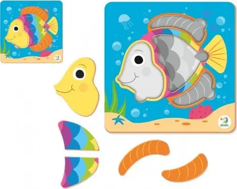 Dodo Puzzle Rybka 5 dílků