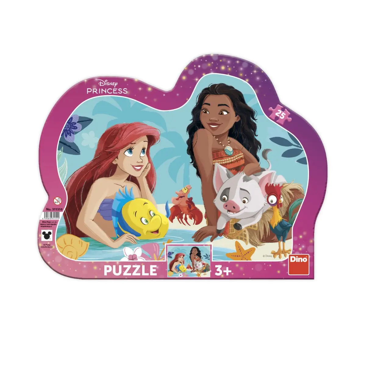 Puzzle Ariel a Viana 25 dílků deskové