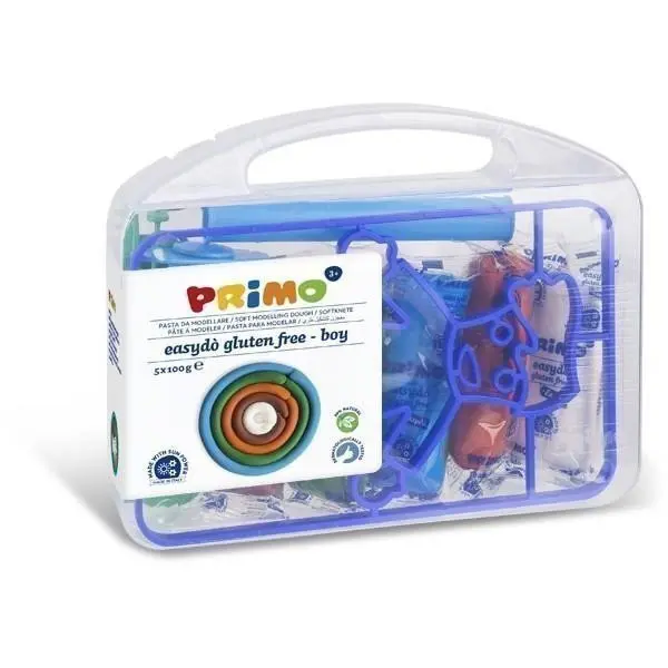 PRIMO Sada na modelování v boxu Kluk 5 x 100g