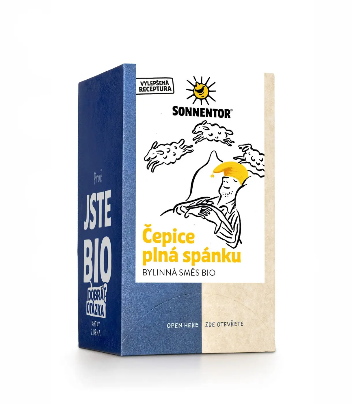 Sonnentor Čepice plná spánku BIO čaj - 27g porc. dvoukomorový