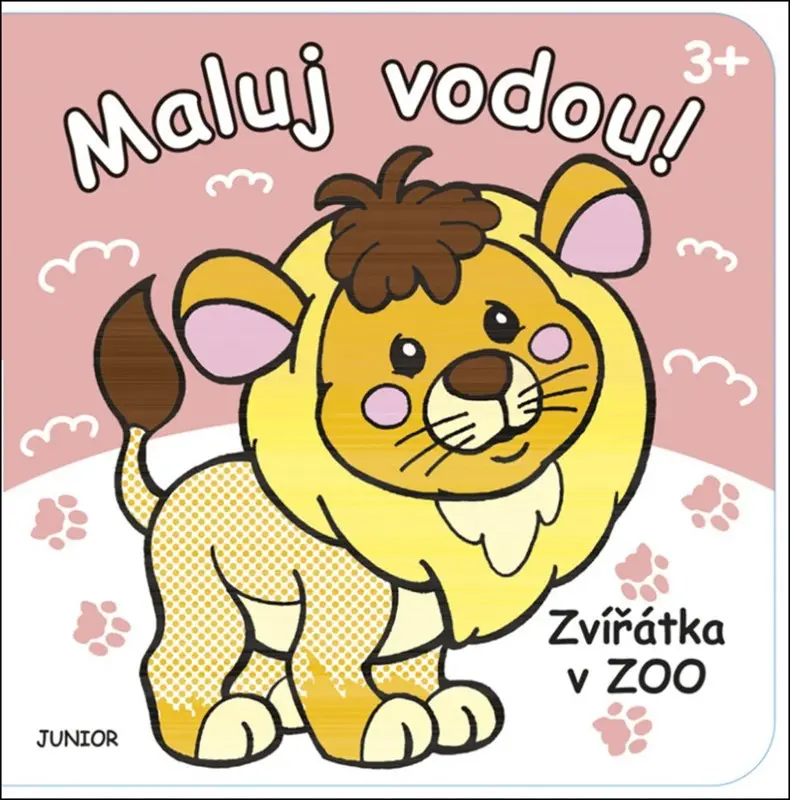 Zvířátka v zoo - Maluj vodou!