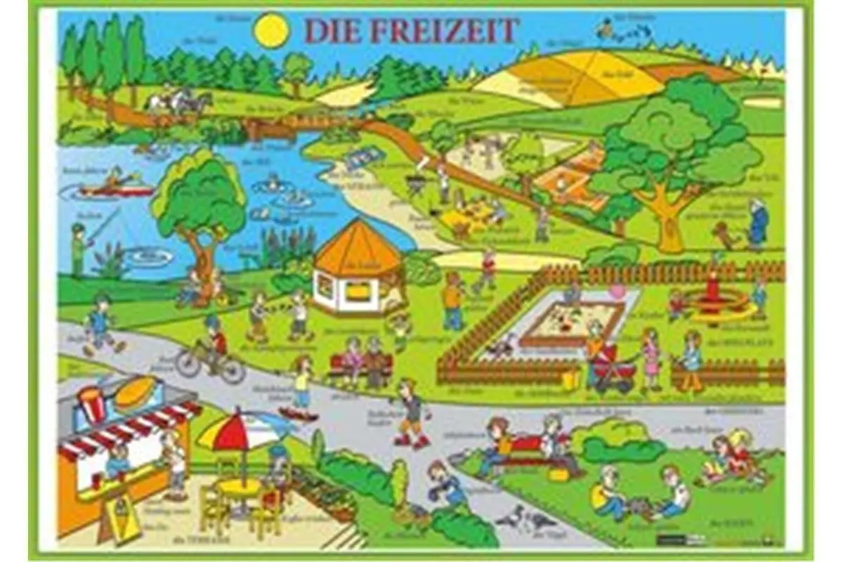 Die Freizeit / Volný čas - Naučná karta