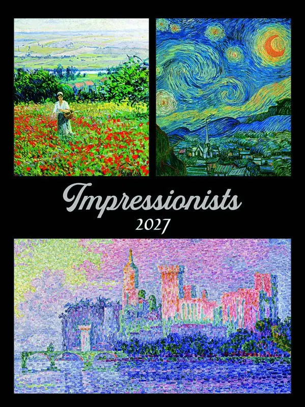 Nástenný kalendár Impressionists 2027