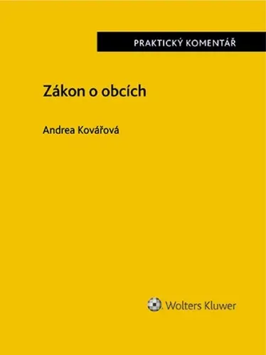 Zákon o obcích | KOVÁŘOVÁ, Andrea