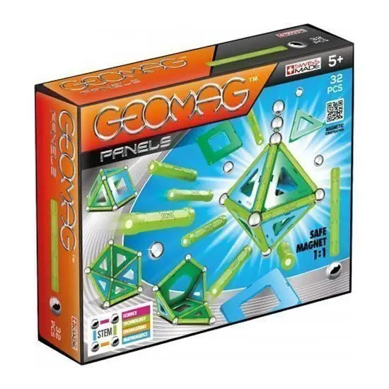 Stavebnice Geomag Panels 32 pcs - hra z kategorie Stavebnice