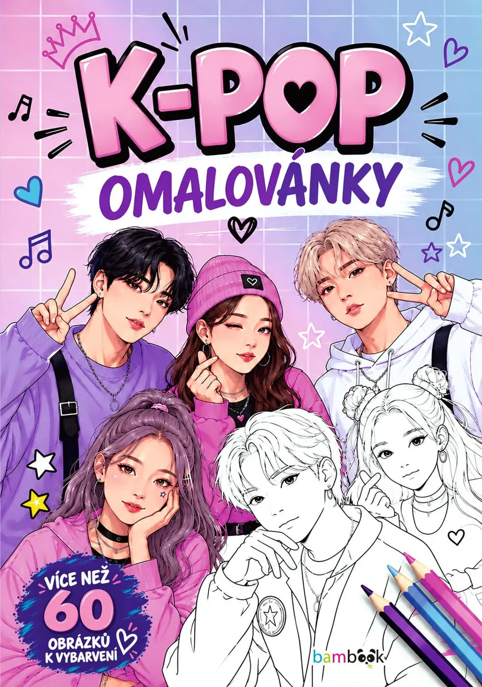 K-pop omalovánky - kolektiv autorů