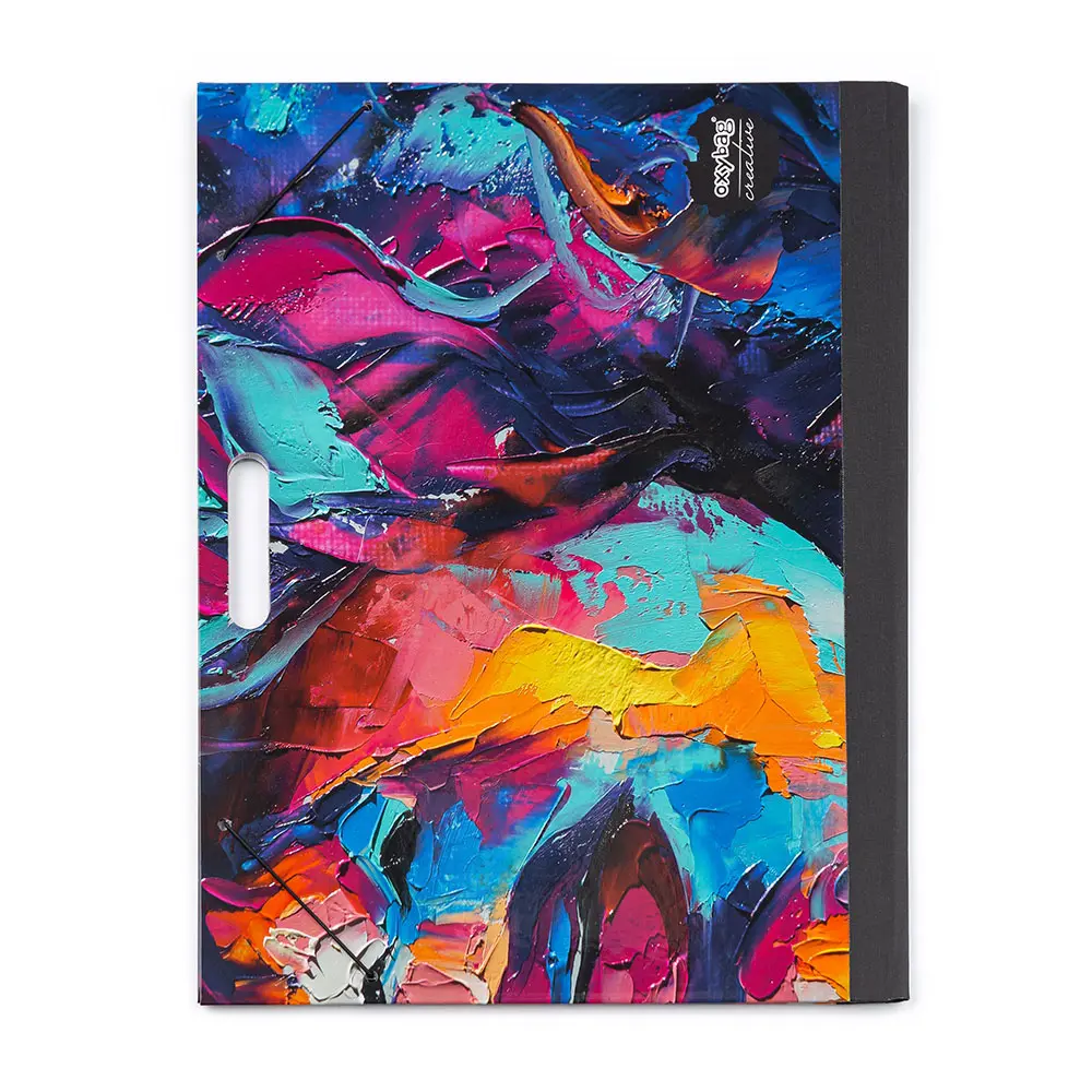 oxybag Picasso - desky na výkresy A3 - motiv Akryl 2