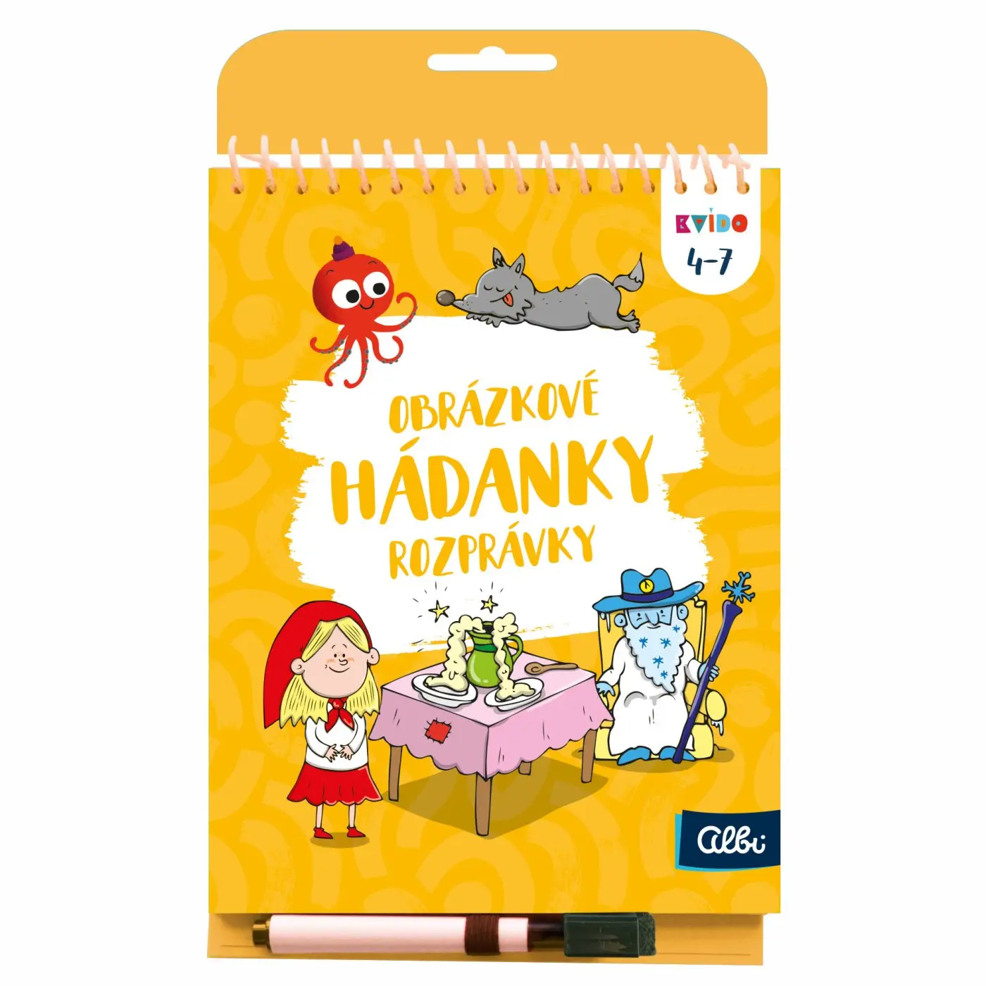 Albi Kvído - Obrázkové hádanky 2 - Rozprávky SK