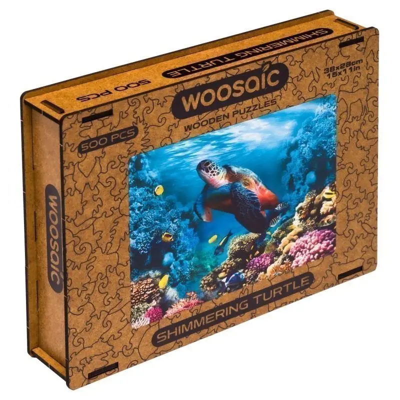 Korytnačka M - puzzle z kategorie Zvieratá