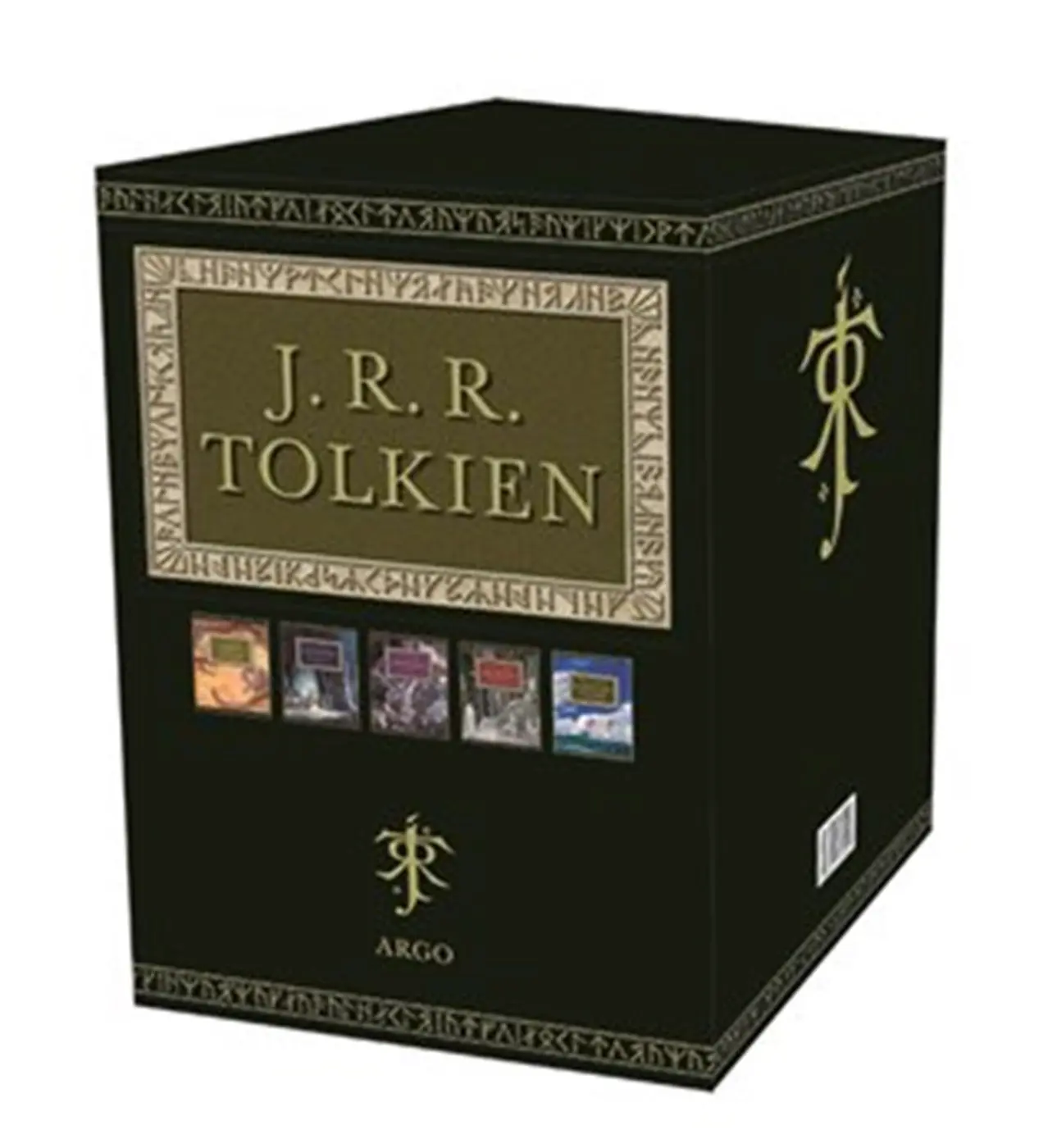 Tolkien BOX runy I. - 1-5 (Hobit, Společenstvo prstenu, Dvě věže, Návrat krále, Silmarilio - John Ronald Reuel Tolkien