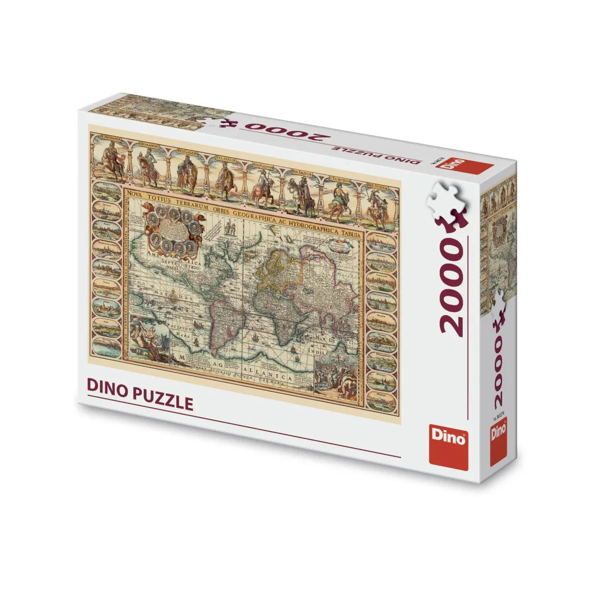 Historická mapa světa - puzzle z kategorie Ostatné