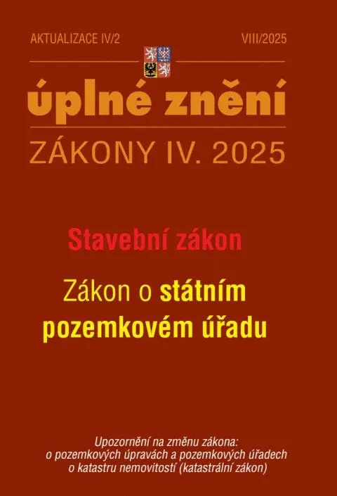 Aktualizace IV/2 2025
