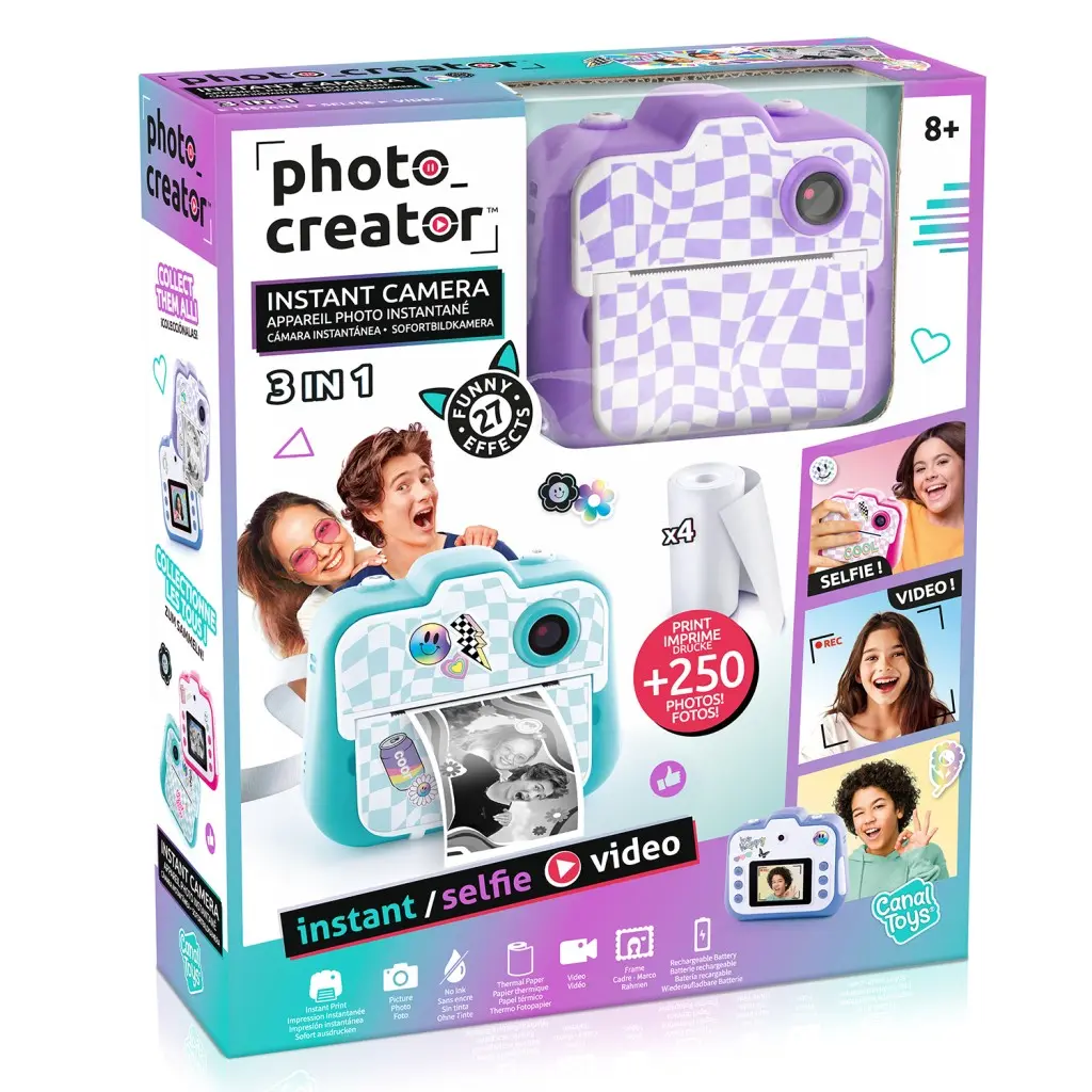 Creator Instantní Fotoaparát Lila - EPEE