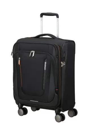 AT Kufr Wanderlite Spinner 55/20 Cabin Expander Shadow Black, 40 x 23 x 55 (158076/0614)