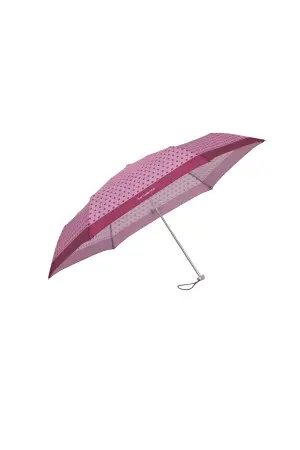 SAMSONITE Deštník Alu Drop S Manuální Purple Dots (108962/L251)