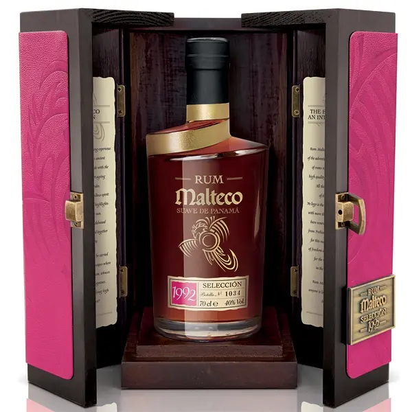Malteco 1992 0,7l 40% (dřevěné dárkové balení)