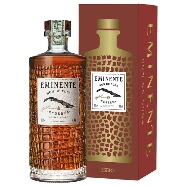 Eminente Reserva el Cocodrilo Cubano 7-mi letý rum v krabičce 41,3% 0,7l