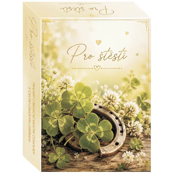 Pralinky z belgické mléčné čokolády Pro štěstí 85g