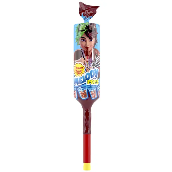 Lízátko Chupa Chups Melody Pops Cola 15g