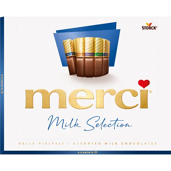 Storck Merci Finest selection Mléčná 250 g
