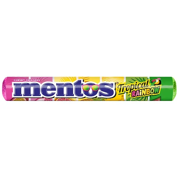 Mentos Tropical Rainbow 37,5g
