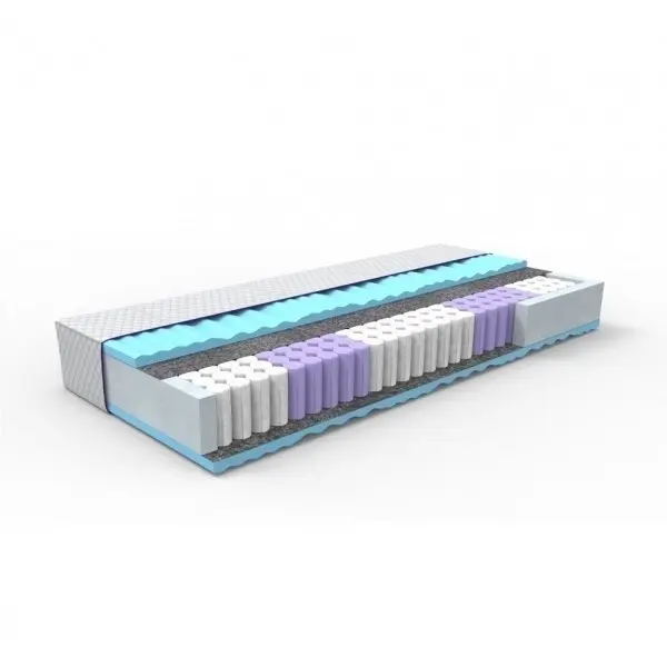 TEXPOL STELA - komfortní taštičková matrace s potahem Aloe Vera Silver