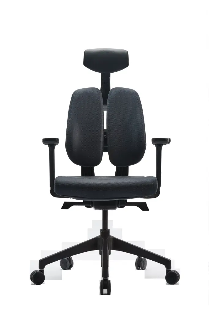 DUORest Ergonomická židle Butterfly - DUORest - šedočerná
