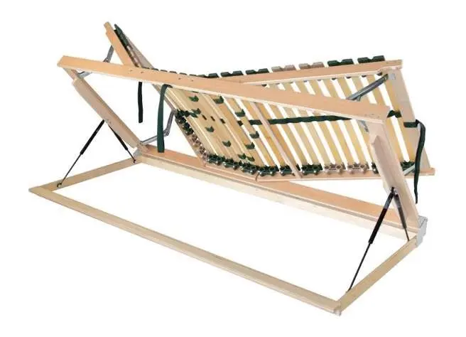 Ahorn PORTOFLEX Kombi P HN PRAVÝ - výklopný polohatelný lamelový rošt 100 x 190 cm