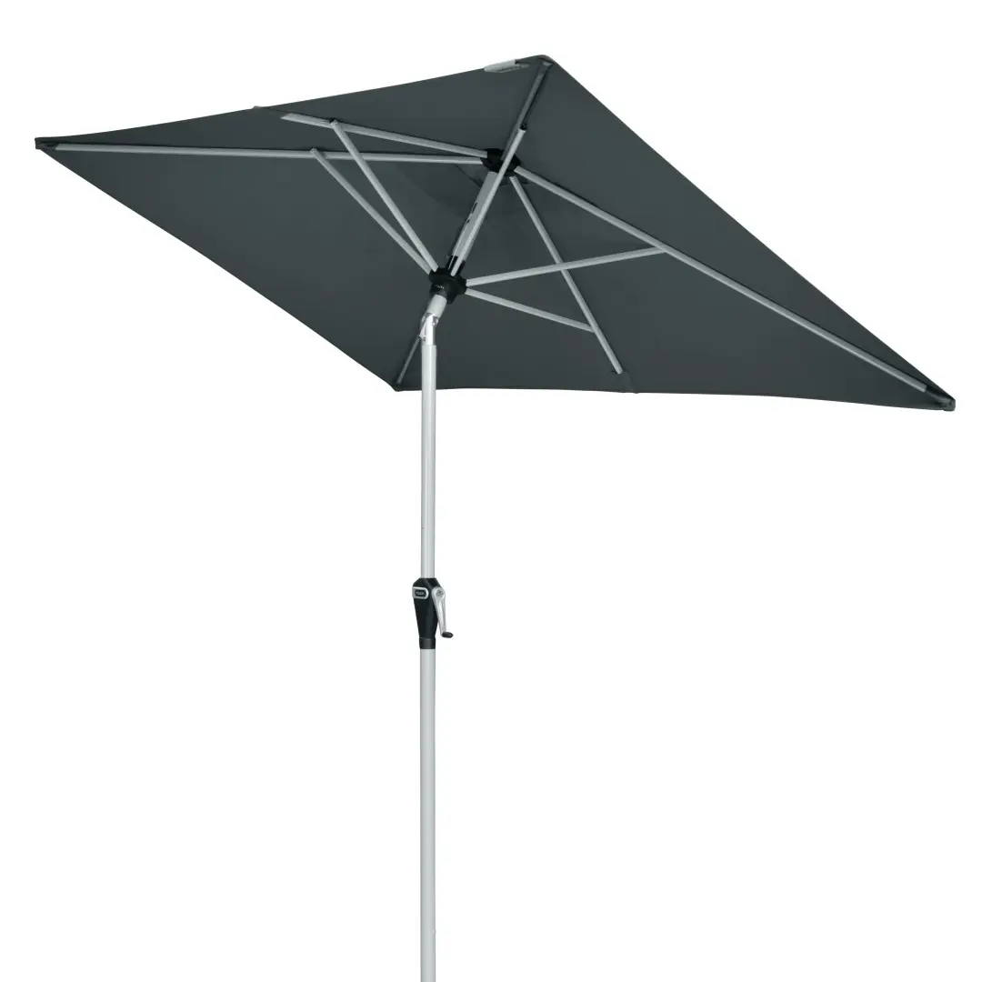 Doppler ACTIVE 210 x 140 cm - slunečník s automatickým naklápěním klikou antracitový (kód barvy 840)