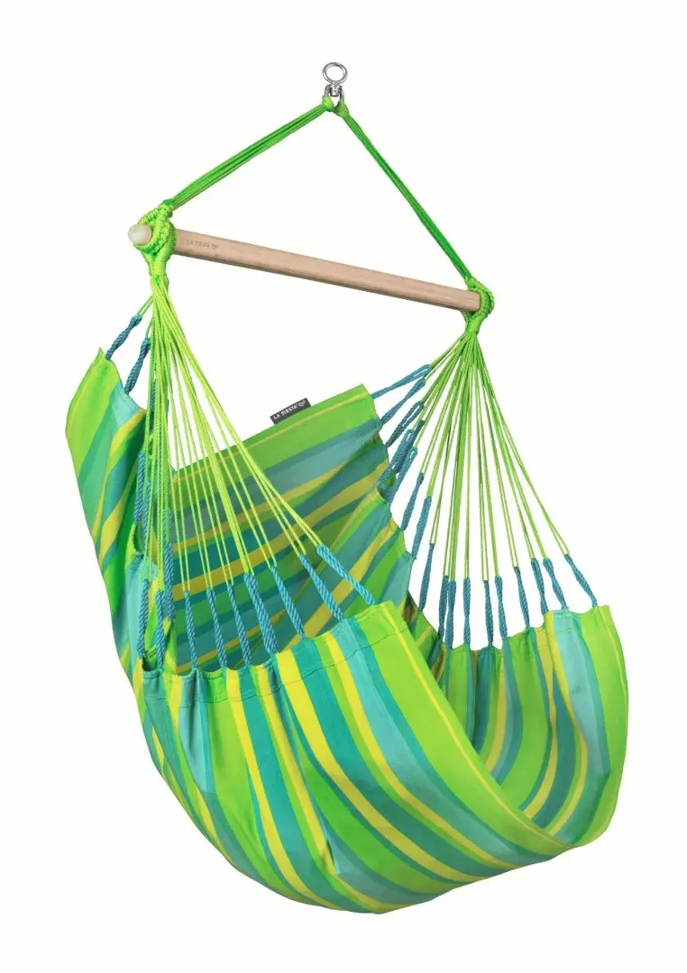 La Siesta DOMINGO BASIC CARIBIC - závěsné houpací křeslo z voděodolného materiálu