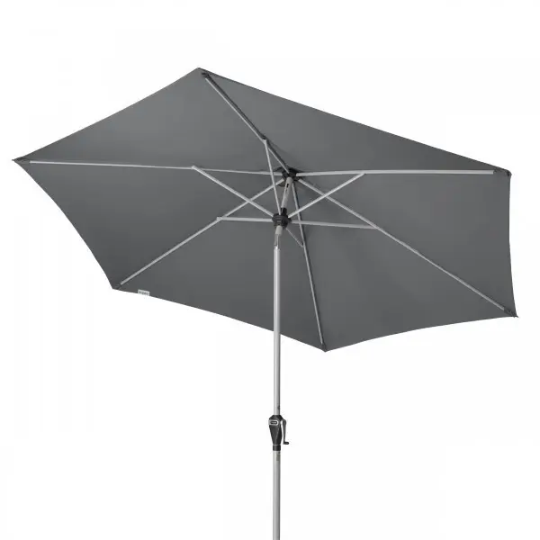 Doppler ACTIVE 320 cm – naklápěcí zahradní slunečník s klikou antracitový (kód barvy 840)