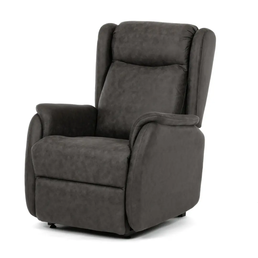 Polohovací křeslo černé, elektrické TV-L8902 BK3