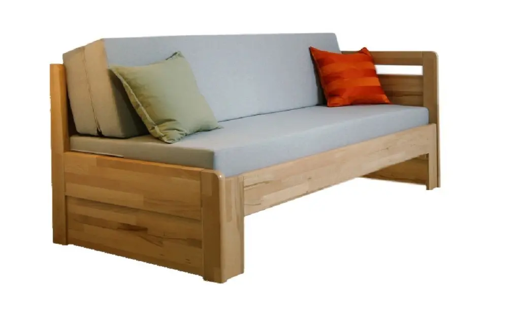 BMB TANDEM ORTHO bez roštů 90 x 200 cm - rozkládací postel z lamina