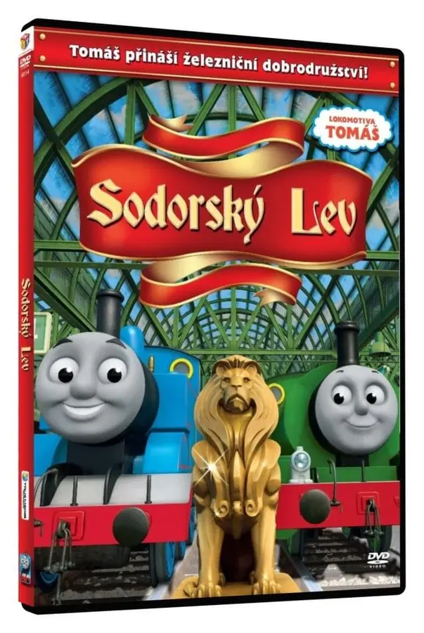 Lokomotíva Tomáš Sodorský lev DVD - film z kategorie Rodinné, animované a detské