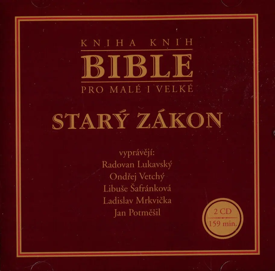Bible pro malé i velké - Starý zákon (2 CD) - audiokniha z kategorie Biblia