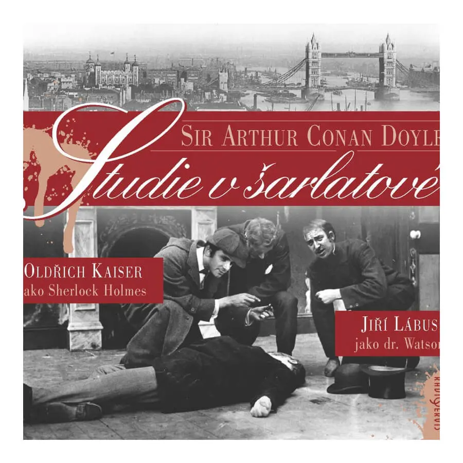 Studie v šarlatové - Arthur Conan Doyle - audiokniha z kategorie Beletria