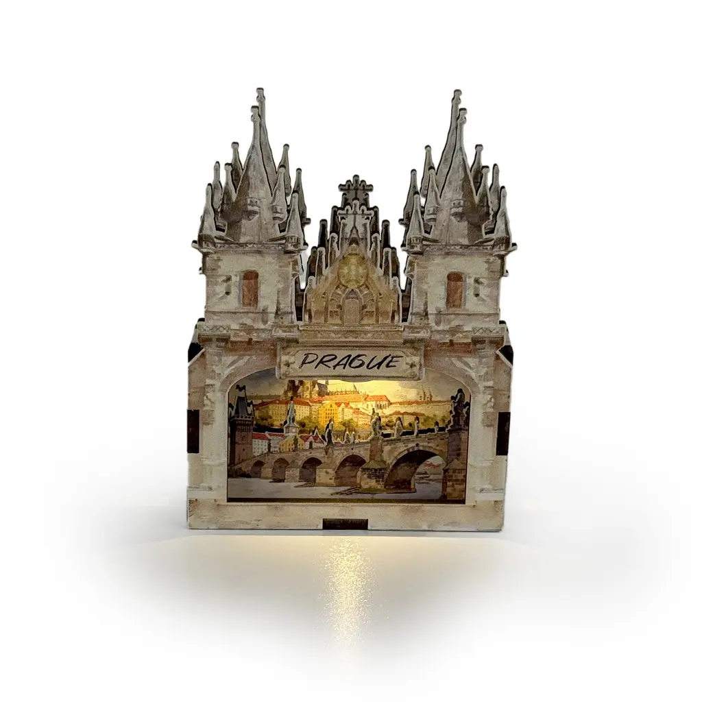 2Kids Toys Magnetka - 3D Praha: Hradčany a Karlův most