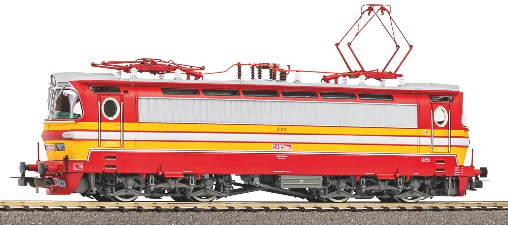 Piko Elektrická lokomotiva Rh S 489.0 Laminátka ČSD III včetně zvukového dekodéru, digitální - 51993